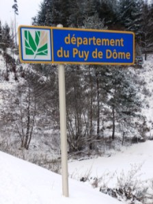puy de dôme sous la neige