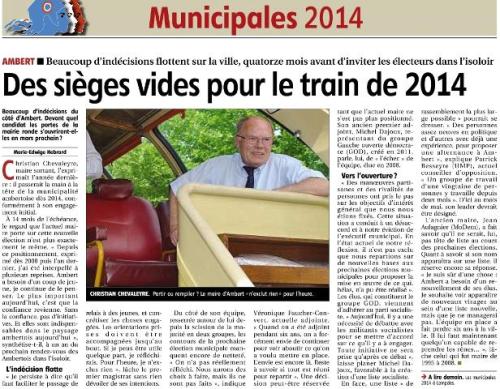 municipales à Ambert