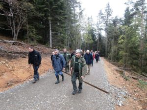 piste forestière du SMGF