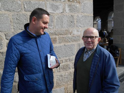 Hervé Prononce et Georges Chometon