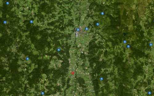 Les dispositifs radio-électriques sur le secteur d'Ambert