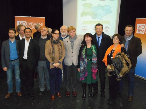 Autour de Marc Fesneau, les présidents des fédérations.