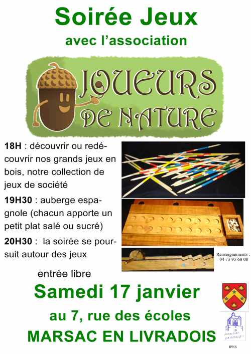 affiche joueurs de nature