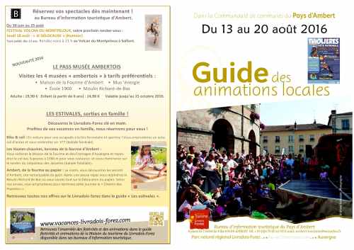 DU 13 AU 20 AOUT 2016