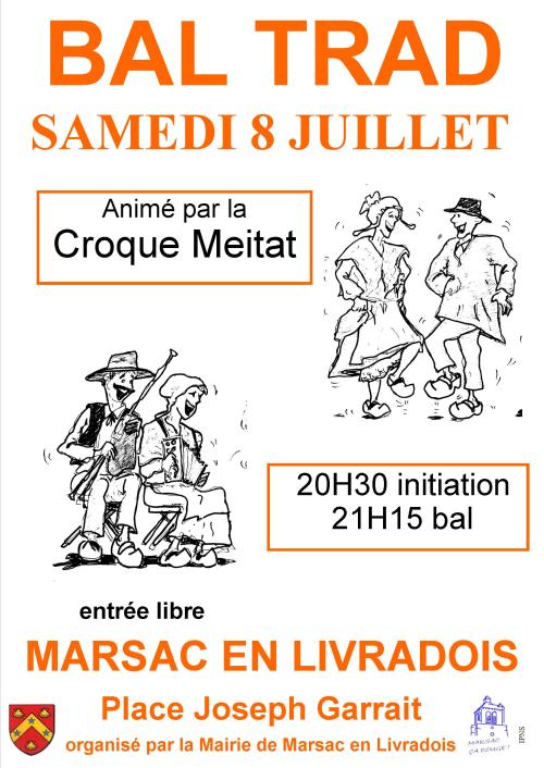 affiche bal trad