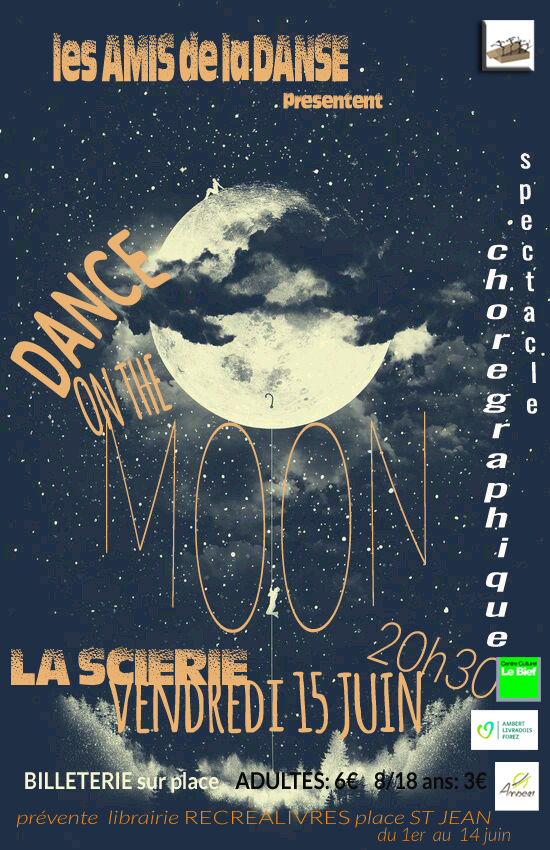 Affiche spectacle danse 2018